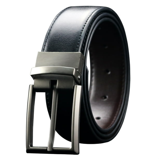 Mens reversible leather deals belt
