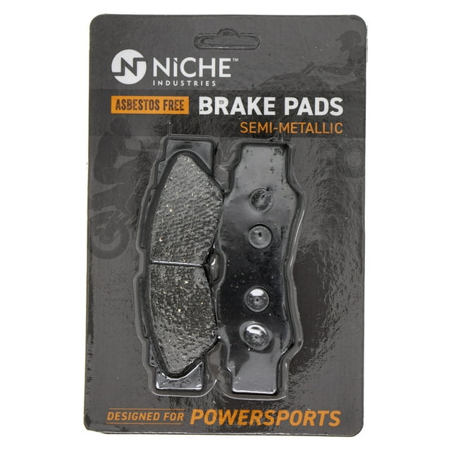 Niche Rear Brake Pad Set for Yamaha YXZ1000R Semi-Metallic UTV 519-KPA2340D