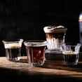 thumbnail image 5 of OFFIGAM Transparent Glass Coffee Cups for Drinking Sturdy Heatresistant Tumblers Suitable for Various Beverages 2 Pieces, 5 of 6