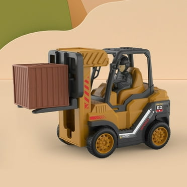 Nilvkv Friction Powered Cars, 6.1in Push and Go Toys Car Construction Vehicles Construction Truck Made with Plastic, Toys for 3+ Year Old Boys and Girls Gifts