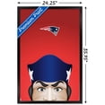 thumbnail image 3 of New England Patriots 24.25'' x 35.75'' Framed Minimalist Mascot Poster, 3 of 3