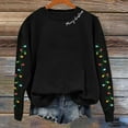 thumbnail image 5 of Craaazy Xmas Holiday Graphic Pullover Tops for Women Christmas Printed Long Sleeve Shirts Gifts, 5 of 5