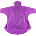 thumbnail image 4 of Adventure World Globotrekker Lightweight Backpack Poncho (Multiple Color Options Available) (Royal Purple), 4 of 8