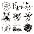 thumbnail image 3 of Juego De Plantillas De Pintura De Plantillas De Tema De Granja Para Tarjetas De Proyectos De Bricolaje A 8 Piezas+Juego De Plantillas De Pintura De Plantillas De Tema De Granja Para Tarjetas De Sunnimix none, 3 of 8