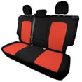 thumbnail image 1 of Pour 2021-2024 Ford Bronco Sport FH Group Housses de Siège sur Mesure en Néoprène Résistantes à l'Eau Rouges - Ensemble Arrière, 1 of 10
