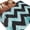 Blue, variant on Abstract Pink Bathroom Rug Washable 2x3 Entryway Rug Non Slip Geometric Zigzag Waves Bohemian Stripes Front Door Mat Low Pile Indoor Doormat Throw Floor Carpet for Kitchen Bedroom Entrance