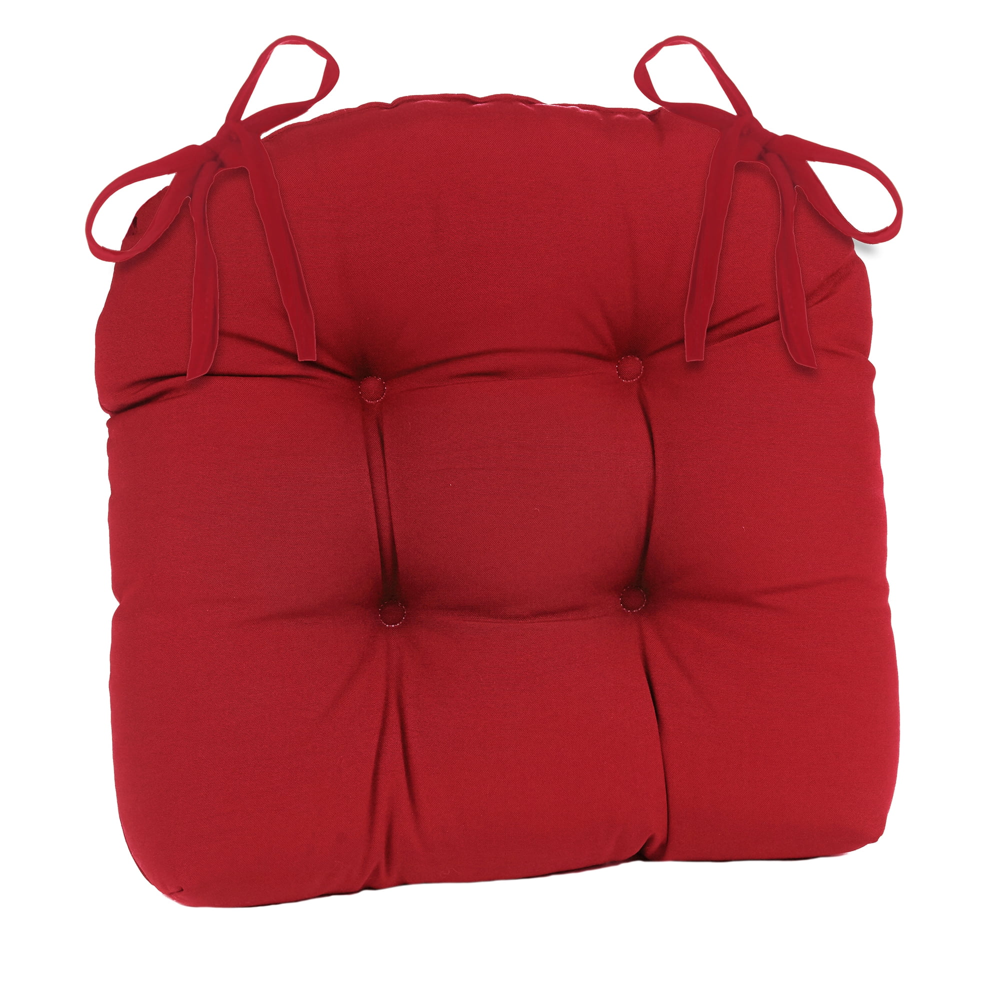 Patio Outdoor/Indoor Red Extra Large Chair Cushion - Walmart.com