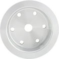 thumbnail image 2 of Small Block Chevy Cast Alum. Long Pump Double Groove Lower Pulley, 2 of 6