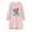 3# Pink, variant on Little Hand Toddler Girls Cotton Dress Nightgown Crewneck Long Sleeve Print Pajamas Dresses Loose Causal Homewear Nightdress for 5-6years