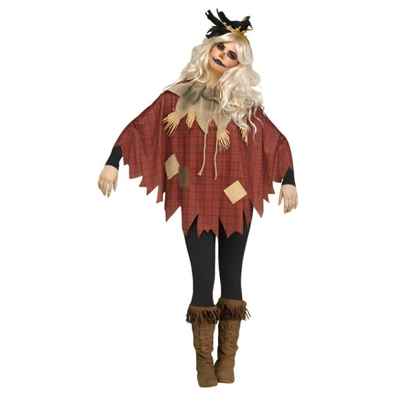 Women's Scary Crow Poncho
