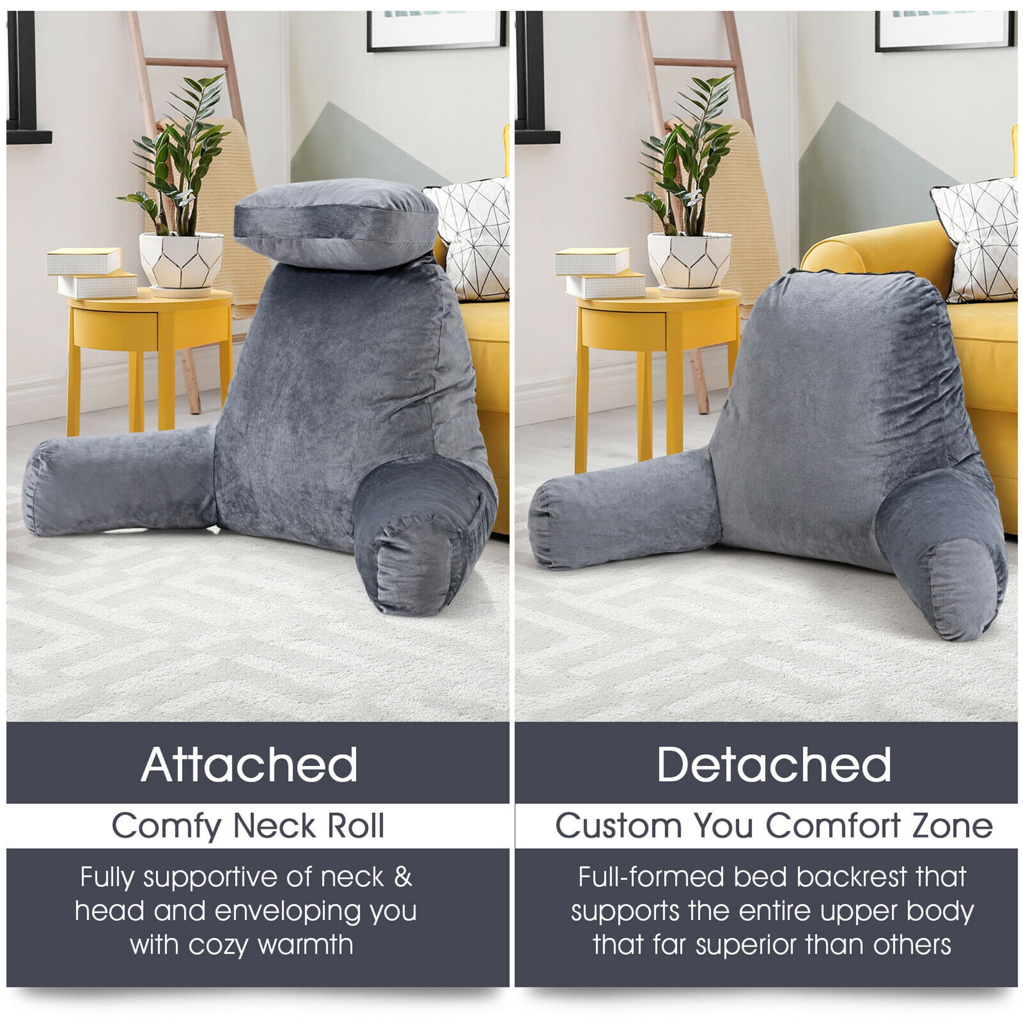 reading pillow with neck support