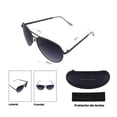 thumbnail image 4 of Lentes de Sol Tommy Hilfiger Eyewear Mujer X67043 Outlook Marco de Metal Gris con Filtro 100% UV, 4 of 5