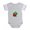 Heather Gray, variant on CafePress - Strawberry Friends - Cute Infant Baby Football Bodysuit