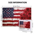 thumbnail image 5 of 1000 PCS Usa Flag & Flower 1000 Piece Wooden Puzzle,Stunning Artwork Of Adults,Challenging Brain Exercise,Enchanting Usa Flag & Flower High Difficulty Puzzle,Creative Activity Hobbies For Adults, 5 of 6