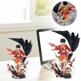 thumbnail image 2 of JAKANYQ Statue de Modèle de Décoration Luffy Fluide Résonance Collection Anime Fait Main Collection Classique Kits de Garage, 2 of 9