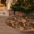 thumbnail image 5 of Balery Beautiful Ethnic African Women Printed Christmas Tree Skirt , Merry Christmas Party Christmas Tree Decoration,Adjustable Tree Skirt-48", 5 of 6