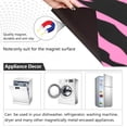 thumbnail image 2 of Coolnut Zebra Dishwasher Magnet Cover, Magnetic Refrigerator Panel Decal Wash Machine Front Door Decorative Cover for Home Kitchen Farmhouse Decor, 23"x 26", 2 of 6