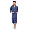 thumbnail image 2 of Seductiva Clothing Women Robes Couple Long Cardigan Hotel Home Wear Bathrobe Bathrobe Bathrobe Nightgown Shower Spa House Long Robe for Women, 2 of 9
