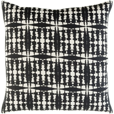 Decorative Staveley Black 20 Inch Throw Pillow Cover Walmart Com