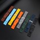 thumbnail image 4 of Correa de caucho fluorado para Seiko IWC Rolex Waffle Strap Bracelets Fashion Universal Mens Diver Silicone Sports Watch Band 20 22mm, 4 of 5