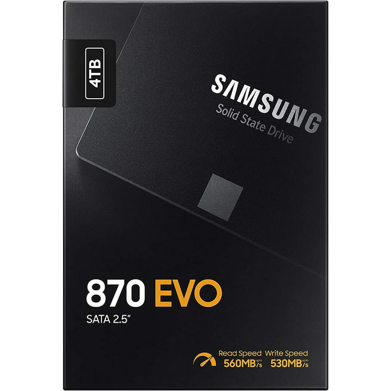 SAMSUNG 4TB Hard Disk 870 EVO Series 2.5