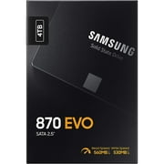 Samsung 870 EVO 4TB 2.5 SATA III Internal SSD (MZ-77E4T0B)