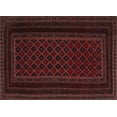 thumbnail image 1 of Ahgly Company Machine Washable Indoor Rectangle Contemporary Bakers Brown Area Rugs, 4' x 6', 1 of 7