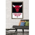 thumbnail image 3 of NBA Chicago Bulls - Logo 21 Wall Poster, 22.375" x 34" Framed, 3 of 4
