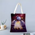 thumbnail image 2 of Ghostbusters Bolso de tela con estampado de lienzo para mujer, bolsa de compras reutilizable y estética, con cremallera interior, regalo para mujer,40*40cm., 2 of 6
