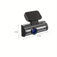 thumbnail image 2 of RKSTN Dash Cam Driving Recorder WiFi Mobile Phone Directly Connected to The Front of The Car + Dual Recording Behind The Car At The Same Time Recording High-Definition 1080P with Reversing Image A, 2 of 6