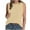 Beige, variant on Otntypg Womens Tank Tops Lace Eyelet Knit Loose Casual Summer Flowy Tops Crew Neck Basic Sleeveless Hollow out Shirts Trendy Outfit 2025 Navy XL