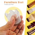 thumbnail image 2 of shiyou-, Easy Slide - Elegant Look & Fits All Leg Types, large - 8 Pieces, 2 of 4