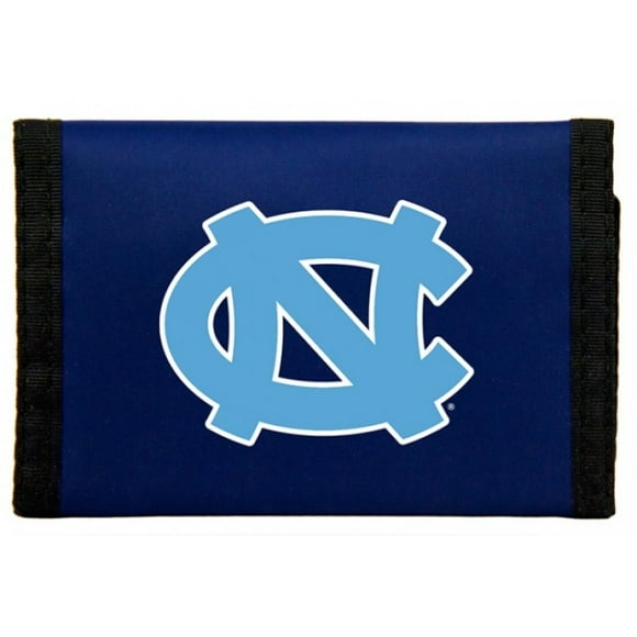 North Carolina Tar Heels Nylon Trifold Wallet