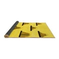 thumbnail image 2 of Ahgly Company Indoor Rectangle Solid Yellow Modern Area Rugs, 3' x 5', 2 of 4