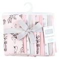 thumbnail image 2 of Hudson Baby Infant Girl Flannel Burp Cloth 10pk, Fairytale Princess, One Size, 2 of 3