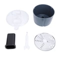 thumbnail image 2 of Food Processor Container Cutter Kit, Vegetable Cutter Blender High Efficiency Professional Safe  for Kitchen, 2 of 7