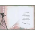thumbnail image 2 of Designer Greetings That's A Wrap : Movie Camera Graduation Congratulations Card, 2 of 2