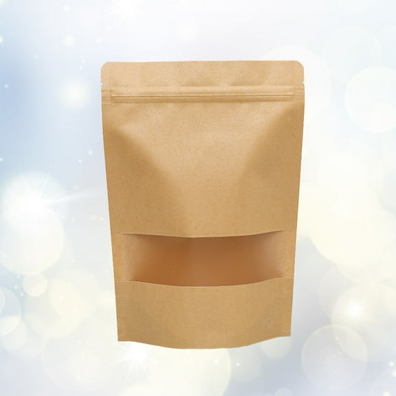 GETAJGHSD Kraft Paper Bag Self-standing 50Pcs 18x26in