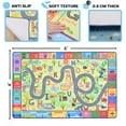 thumbnail image 6 of TWINNIS Kids Playmat Rugs ABC Educational Learning Area Rugs Carpet for Kids Playroom Classroom,4’x6',Grass Green, 6 of 7