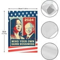CAKVIICA Kamala 2024 Flag Funny Comma La 2024 President Garden Flags