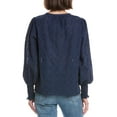 thumbnail image 2 of Ramy Brook womens  Rossi Blouse, s, Blue, 2 of 3