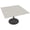 Lakeland Salt, variant on 4 Person Square Meeting Table Tulip Base 46" Pedestal Office Table