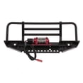thumbnail image 2 of Parachoques de metal con receptor de control remoto de luz LED Winch 2 para coche Traxxas RC MABOTO Parachoques RC, 2 of 6