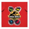 thumbnail image 2 of Playera Para Niño Jurassic World Jurassic World Cuello Redondo Manga Corta Talla 10 Rojo, 2 of 2