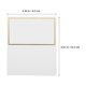 thumbnail image 2 of FUTUREORYY 150Ud Tarjetas Para Doradas De Ideales Para Banquetes Bodas Y Eventos Especiales, 2 of 6