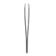 thumbnail image 4 of Pinzas para cejas de acero inoxidable, portátiles, negras, para cejas, vello facial, depilación encarnada, 4 of 5