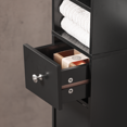 thumbnail image 4 of SoBuy BZR34-SCH Armoire Haute de Salle de Bain Armoire de Rangement, 4 of 7