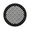 Powder Coated Black, variant on Achtek 10" Duct Opening Solid Cast Aluminum Round Grille ( 12" Round Overall) | Powder Coated Black - Without Holes for Floor