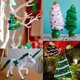 thumbnail image 4 of 200 Uds. Palos giratorios para manualidades verdes, palitos giratorios para manualidades navideñas de 30cm de largo, palitos de chenilla DIY de 6mm, decoraciones navideñas, 4 of 4