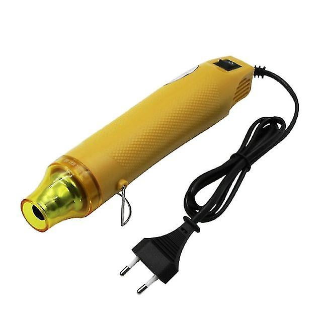 300w Power Mini Pistola de calor Pistola de aire caliente de cerámica suave eléctrica Ligthweight Handhold Air Shrink Diy Embossing Drying Paint Heat Gun, / EU 220V / kaili Sencillez